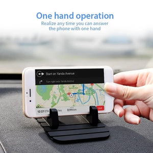 Anti-slip Car Silicone Holder Mat Pad Dashboard Stand Mount For Baseus Official Store Store Tablet Air Vent Holder Telefon