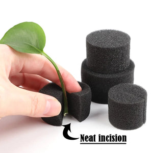 50Pcs Hydroponic Sponge Garden Vegetable Soilless Cultivation Growing Media Sponge Hydroponic Baskets Planting Sponge