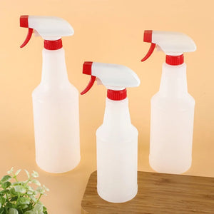 500ML/1000ML Empty Container Portable Spray Bottle Refillable PE/Plastic Atomizer Transparent Multipurpose Gardening Supplies