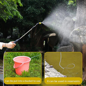 Portable Electric Garden Sprayer Irrigation Tool Rechargeable Telescopic Garden Sprayer Plant Sprayer For Yard Lawn Weeds Plants