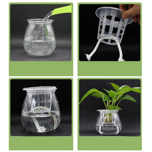 50pcs Hydroponic Soilless Mesh Net basket Plant veg Grow Nursery Cup Pot Sponge tray Aeroponic Veg Planter Clone Colonization q1