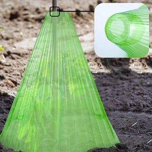 Reusable Plant Bell Cover Protect Plants From Birds Frost Snails Damage Garden Square Plastic Cover Green/Clear Garden Supplies