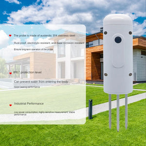 2Pcs TUYA ZIGBEE Plant Monitor Soil Temperature Meter Moisture Humidity Sensor Wireless Soil Temperature And Humidity Detector