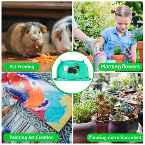 Waterproof Planting Mat PE Plant Repotting Mat Foldable Mat for Transplanting Plants Garden Potting Pad Bonsai Gardening Tools