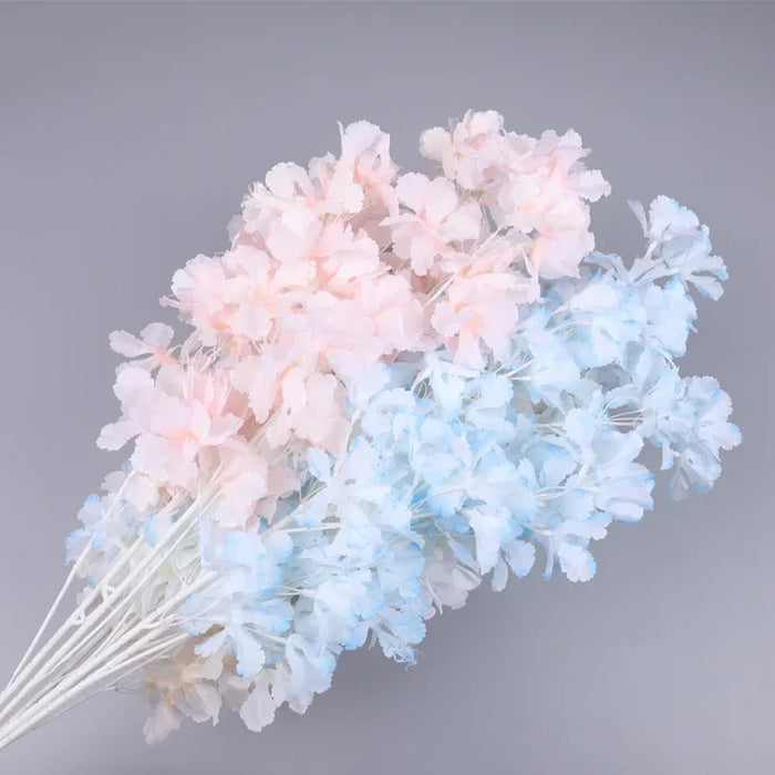 Floating Snow Cherry Blossom Artificial Flowers Wedding Flowers Wedding Ceiling Decoration Fake Flowers Cherry Branches