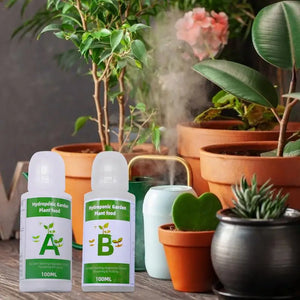 2Pcs/Box General Hydroponics Nutrients A and B for Plants Flowers Vegetable Fruit Hydroponic Plant Food Solution