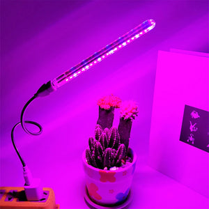 LED Full Spectrum Plant Lamp USB Grow Light Flexible LED Growth Light Phyto Lamp Flower Seedling Hydroponic Lighting Fitolampy