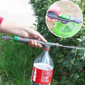 Manual High Pressure Air Pump Sprayer Adjustable Drink Bottle Spray Head  Agriculture Tools  Nozzle Garden Watering Tool