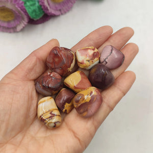 1pc Natural Mookaite Irregular Shape Tumbled Stones Gravel Rock Crystal Healing Energy Gemstone Mineral Home Garden Decoration