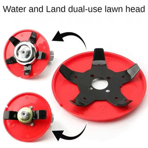 5-tooth Blade Garden Mower Multi-function Weeding Disc Steel Dual-purpose Cutting Head Trimmer Garden Power Tools