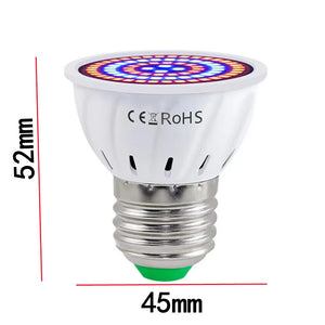 LED Grow Full Spectrum Bulb E27 E14 GU10 MR16 220V Greenhouse Hydroponic Lamp Grow Light For Indoor Plant Phyto Flower Lamp