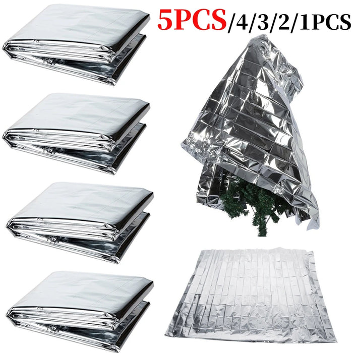 210x120cm Silver Reflective Film Good Solar Radiation Transmission Performance Plants Garden Greenhouse Covering Foil Sheets