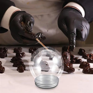 10Pcs 300ml DIY Plastic Ball Bottle Empty Water Globe Christmas Snowball Snow Ball Making Empty Snow Globe Making Prop Clear