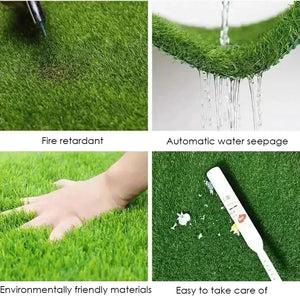 Artificial Turf Grassland Simulation Fake Moss Lawns Artificial Grass Carpet Plant Courtyard Garden Outdoor Decor Turf Grass Mat