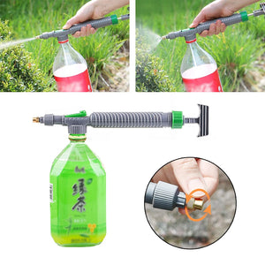 Manual High Pressure Air Pump Sprayer Adjustable Drink Bottle Spray Head  Agriculture Tools  Nozzle Garden Watering Tool