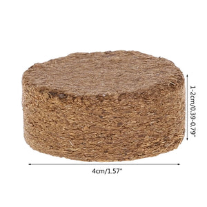 Fiber Coir Pellet Nutrient Soil Lightweight Plant Compressed Base Garden