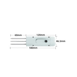 2Pcs TUYA ZIGBEE Plant Monitor Soil Temperature Meter Moisture Humidity Sensor Wireless Soil Temperature And Humidity Detector