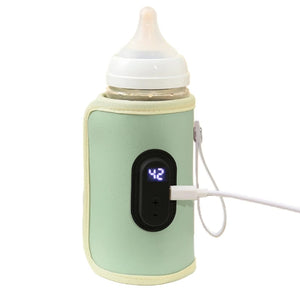 Portable Baby Milk Bottle Insulation Sleeve Stroller Cart Milk Bottle Warmer Bag Case Infant Outdoor Travel Accessories