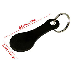 2PCS Multipurpose Shopping Portable For Home Outdoor Metal Key Ring Shopping Cart Tokens Portable For Home Outdoor Cart Tokens