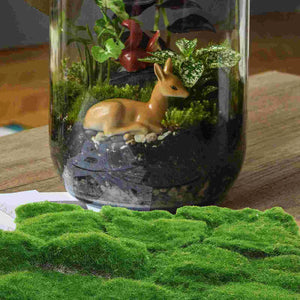 Simulated Fake Moss Home Accessories Grass Turf Simulation Green Lawn Artificial Mat Plastic Decor