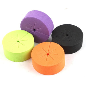 15pcs 48/70mm Hydroponic Syetem Baskets Media EVA Foam Planting Sponge Garden Soilless Cultivation Clone Collars Root Fixator