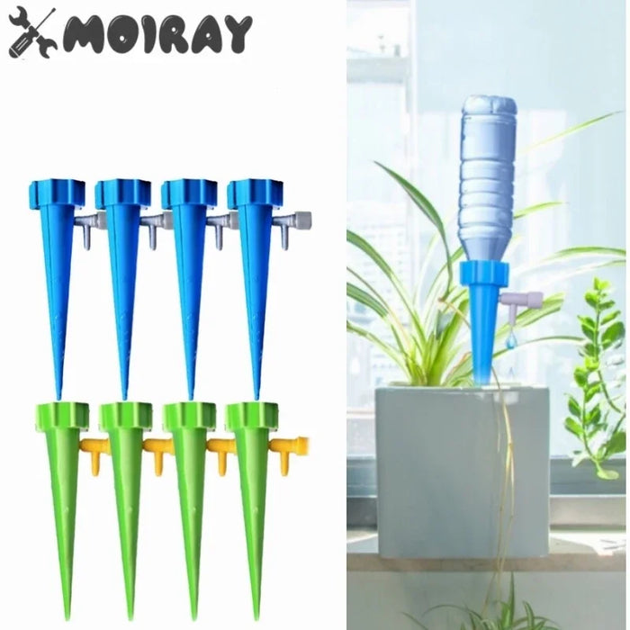 Auto Drip Irrigation System Self Watering Spike for Flower Plants Greenhouse Garden Adjustable Auto Water Dripper Device