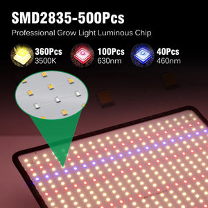 1200W LED Grow Light Full Spectrum SMD2835 Chips Phytolamp Boards For Indoor Plants Flowers Greenhouse Hydroponics Growing Lamps