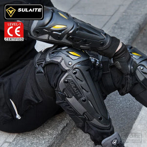 Motorcycle Knee Pad Elbow Protective Combo  Protector Equipment Gear Four Seasons Outdoor Sport Motocross   Ventilate