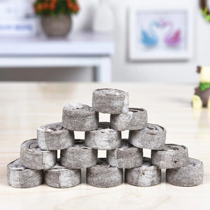 10-100pcs 30mm Compressed Peat Soil Pellets Seedling Soil Block Maker Seeds Starting Outdoor Garden Plantes Soil Block Makers