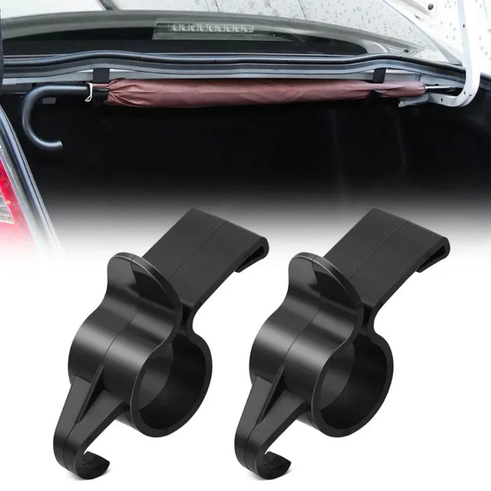 Universal Car Trunk Hook Umbrella Hanger Plant Towel Hook Car Accessories Interior Multifunctional Fastener Organizer Clip