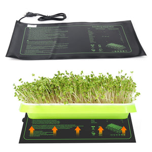 Seedling Heat Mat for Indoor Home Gardening Seed Starting Plant Heating Pad Warm Germination Hydroponic Waterproof EU Plug