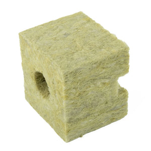 5Pcs 75mm Stonewool Hydroponic Grow Media Starter Cubes Plant Cubes Soilless Substrate Seeded Rock Wool Plug Seedling Block