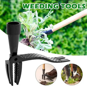 Stand Up Weed Puller Tool Aluminum Claw Manual Weed Remover Tool For Outdoor Garden Lawn Garden Digging Weeder Removal Accessory