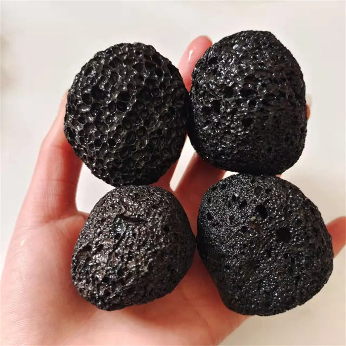 500g/pack Natural Porous Volcanic Rock Original Stone Geode Aromatherapy Essential Oil Diffuser Fish Tank Flower Pot Aquarium