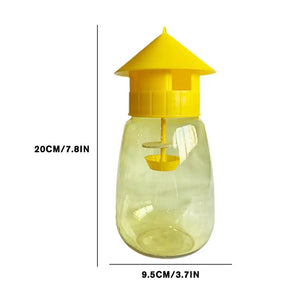 Plastic Fruit Fly Trap Killer Drosophila Trap Anti Fly Fruit Fly Killer Catcher Orchard Insect Trap Pest Control Fly Bee Trap