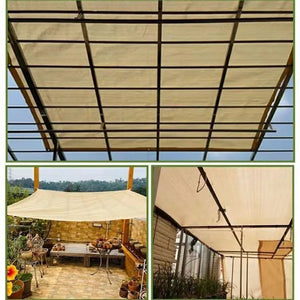 HDPE Sunshade Net for Garden, UV Protection, Outdoor Pergola, Sun Cover, Pool Awning, Plant Shed Sail, 90% Shading