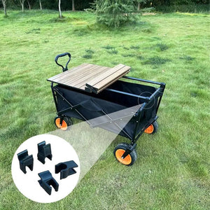 Camping car table top buckle head accessories picnic camping car outdoor small trolley cart picnic car board