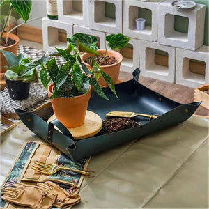 Leather Plant Repotting Mat,Thickened Waterproof Transplanting Mat,Indoor Succulent Potting Mat For Transplant