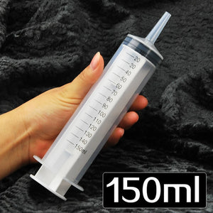 100ml Liquid Syringe Glue Filling Plastic Syringe Nutrient Sterile Without Needle Watering Refilling for Industrial Hydroponics