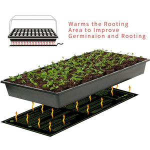 Seedling Heat Mat for Indoor Home Gardening Seed Starting Plant Heating Pad Warm Germination Hydroponic Waterproof EU Plug