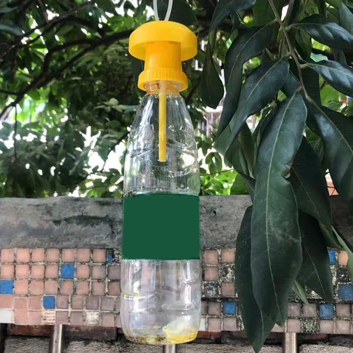 Flypaper Insect Pest Control For Home Farm Orchard Fruit Fly Trap Killer Plastic Yellow Drosophila Trap