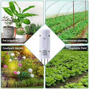 Tuya Zigbee Wireless Soil Moisture Meter Temperature Humidity Tester Plant Monitor IP67 Waterproof Detector for Garden Planting