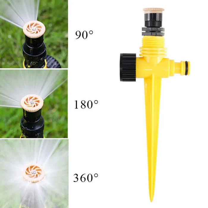 Garden Sprinkler 360° Rotation Irrigation Watering System Automatic Agriculture Lawn Farm Greenhouse Plant Watering Sprinkler