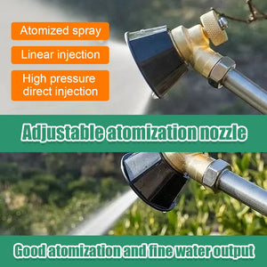 High pressure Pesticide Sprayer Nozzle Watering Adjustable Irrigation Air Vortex Nozzle Agricultural Gardening Pest Control