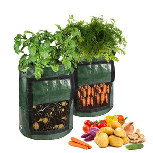 Multifunctional Planting Bag Potato Balcony Agriculture Creative Flower Pot  Vegetable Agriculture Home Garden Buildings Pots Gr