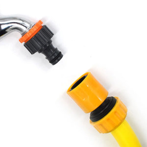 1/2" 3/4'' 1" Garden Hose Water Gun Quick Connector Repair Damaged Leaky Water Tube Adapter for 16mm 20mm PE Pipe Fitting Joint