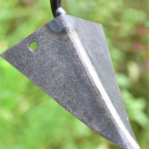 Farm Tools Hoes Triangle Furrow Hoe Household Agricultural Weeding Hoe Planting Vegetable Gardening Loosening Soil Weeding Tools