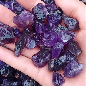 1kg Natural Rough Amethyst Stone Raw Purple Quartz Healing Energy Natural Minerals Reiki Stone Garden Decoration Aquarium Decor