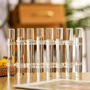 Hinged Flower Glass Vase Test Tube Creative Plant Holder Hydroponic Container Living Room Office Dining Table Floral Home Decor