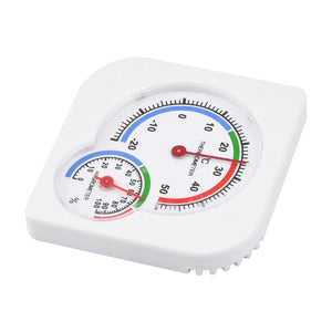 Outdoor Indoor Thermometer Hygrometer Temperature Humidity Gauge Meter for Humidors Greenhouse Garden Cellar